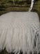 Женский теплый пуховой вязаный шарф ручной работы белый 1499654943 фото 9