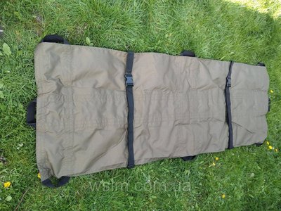 Носилки для военных гибкие бескаркасные с фиксаторами тела 200х70см. 1656256925 фото